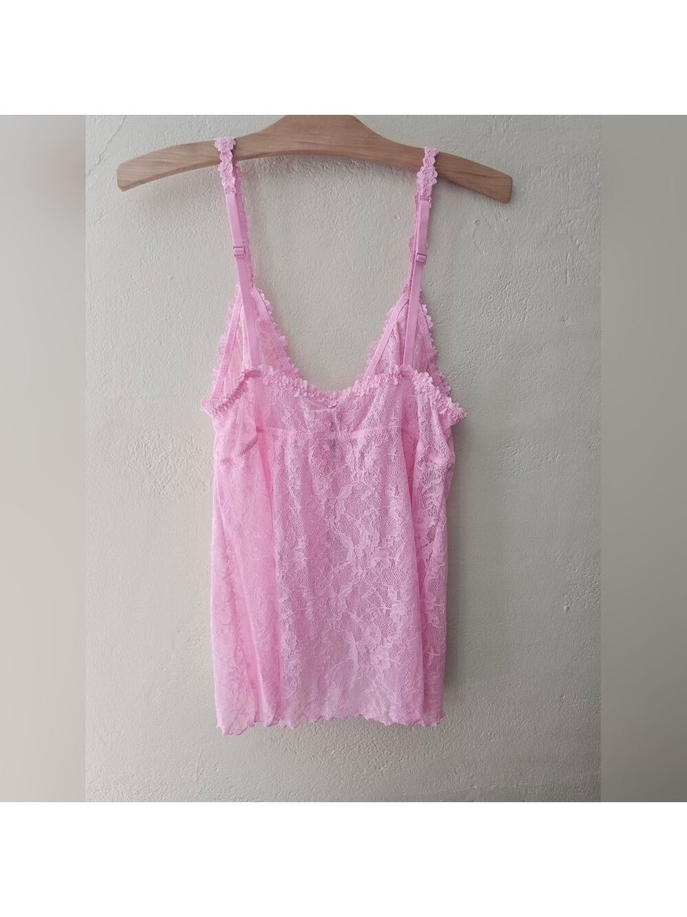 SKIMS Stretch Lace Babydoll Open Front - Picture 7 of 7